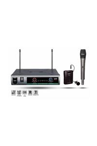 ROOF R720 Ikili El+yaka Uhf Telsiz Mikrofon - Kaliteli