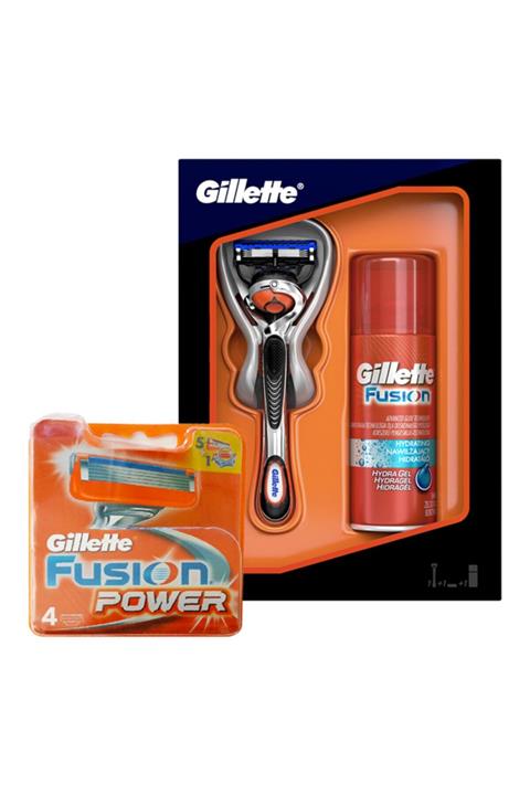 Gillette Fusion Proglide Tıraş Makinesi +75 ml Jel 4 Başlık
