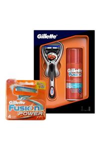 Gillette Fusion Proglide Tıraş Makinesi +75 ml Jel 4 Başlık