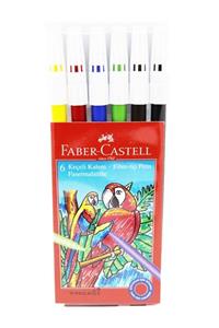 Faber Castell Keçeli Kalem 6 Renk