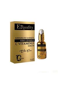 E2'quality Kırışıklık Karşıtı Leke Giderici C Vitaminli Yüz Serumu 30 Ml