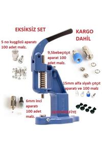 ALOTUHAFİYE Tulumba Pres Set 4 Aparat Ve Malzemeleri