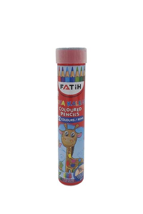 Fatih Boya Kalemi Tüp Büyük 12 Renk