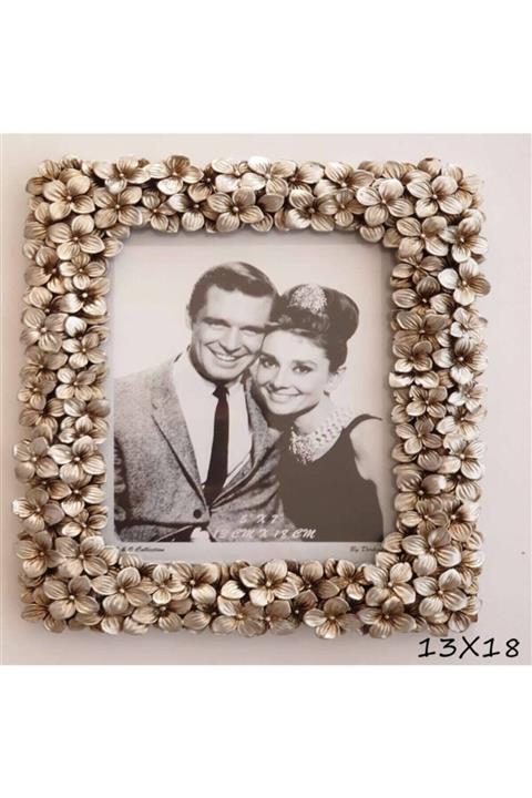 M&B Papatya Çerçeve Gümüşl