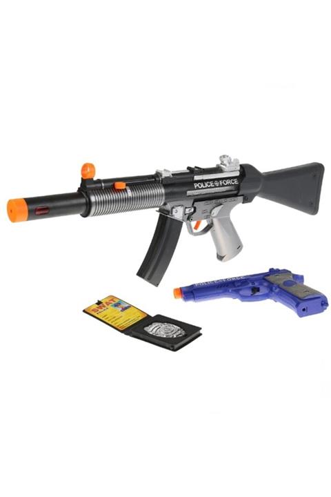 Güven Toys Power Gun Kimlik Kartlı Polis Silah Seti 34190