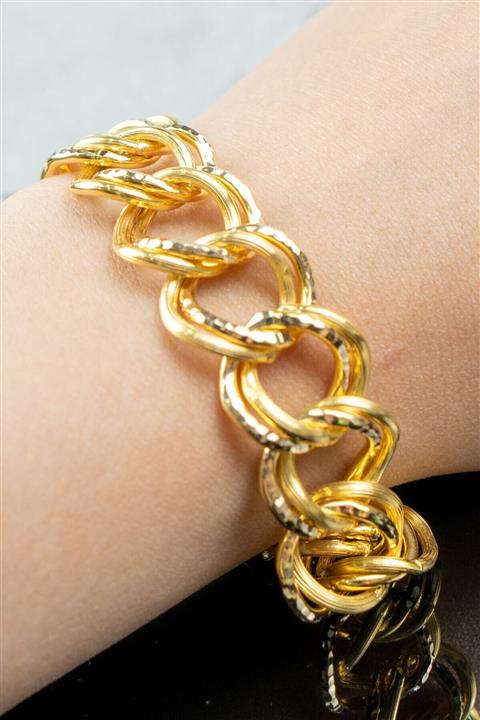 İdeal Sarraf 14 Ayar Altın Uzay Yolu Bileklik