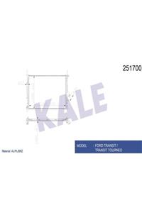 ÖZGÜÇYEDEK Motor Su Radyatoru Transıt V347 2,2tdcı / 2,4tdcı 0614 Klımasız