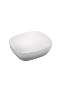 VitrA Outline 5994b403-0016 Kare Lavabo, Clean, 48 Cm, Beyaz