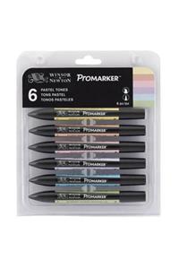 Winsor Newton Winsor & Newton Promarker Kalem Seti 6 Renk Pastel Tones Set Pastel Tonlar