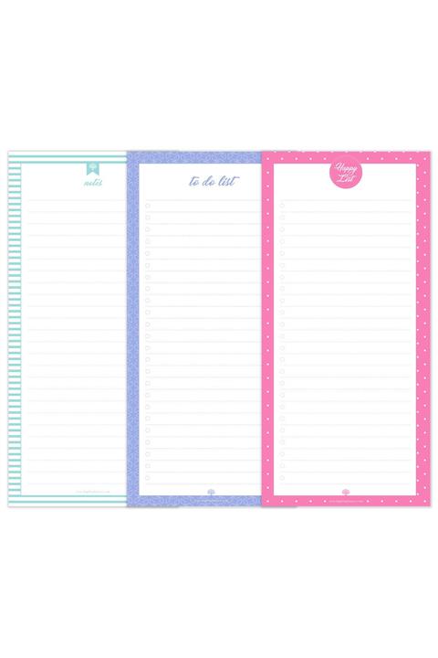 Tbg Life Planner Bloknot Seti - To Do List, Notes & Happy List 3’lü