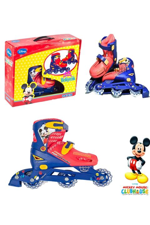 hediyecik Disney Mickey Mause Ayarlanabilir Paten 29-32