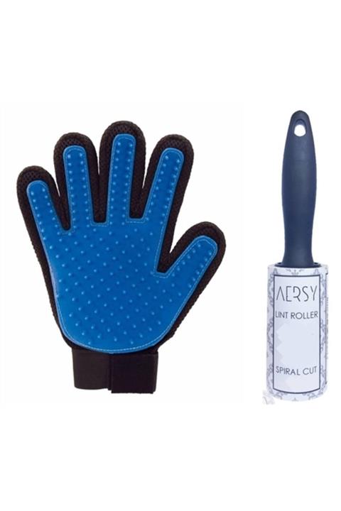 KaktüsKedi Kedi Köpek Tüy Toplama Yıkama Eldiveni Tüy Alma Rulosu 711994