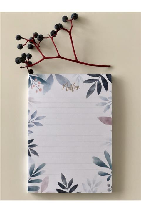 Papiro Floral Not Defteri