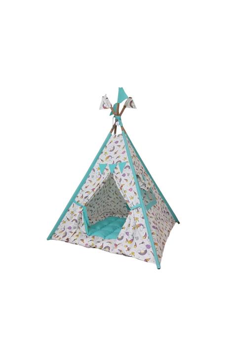 Happy Kid Textile Premium Çocuk Oyun Çadırı Unicorn Oyun Evi