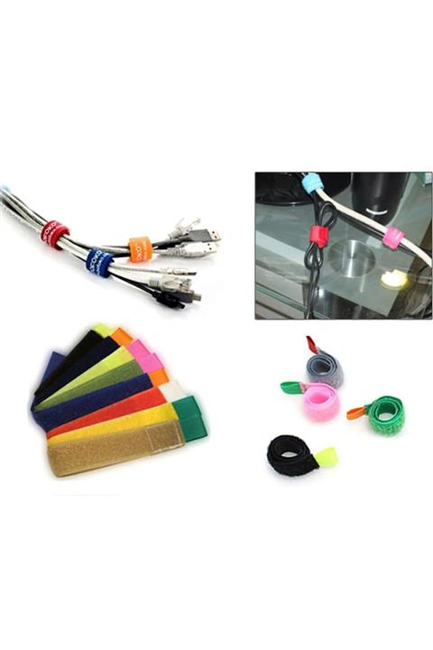 benturk's Kablo Düzenleyici Cırt Cırt 6 Adet