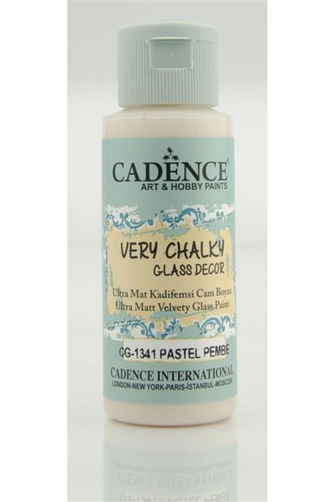 Cadence Very Chalky Glass Decor Cam Boyası - CG 1341 Pastel Pembe