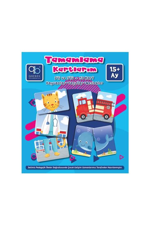 Q Bebek Tamamlama Kartlarım (+15 Ay)