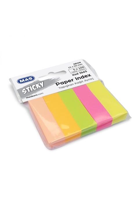 Mas 3665 Yapışkan Kağıt Ayraç