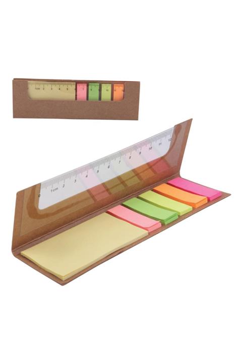 Trend Hediyelik Cep Boy Cetvelli Postit & Yapışkanlı Kağıt