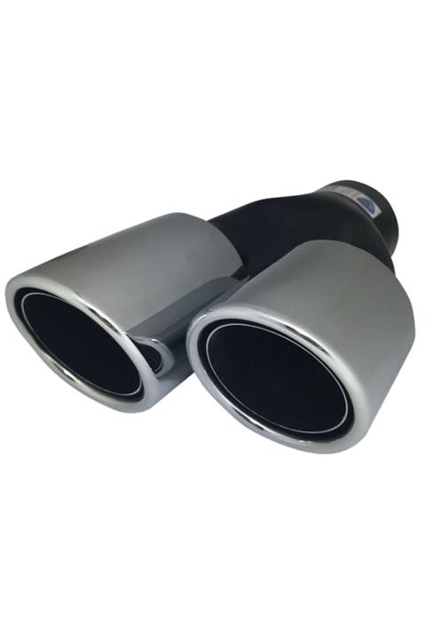 Angel Of Life Egzoz Ucu 85'lik Çiftli Sağ Kromajlı / Eguc437-a