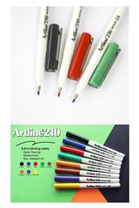 artline 210 Fineliner 8 Renkli Yazı-çizim Kalem Seti (0.6mm)