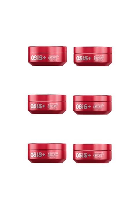 Osis Mighty Matte Güçlü Tutucu Mat Wax 85 Ml 6'lı Paket