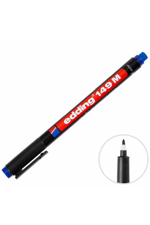 Edding 147m Asetat Kalemi Mavi