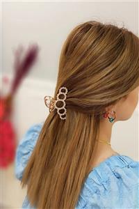 Çlk Accessories Rose Incili Metal Mandal Halka Model Trtoka9539 T32003 Toka