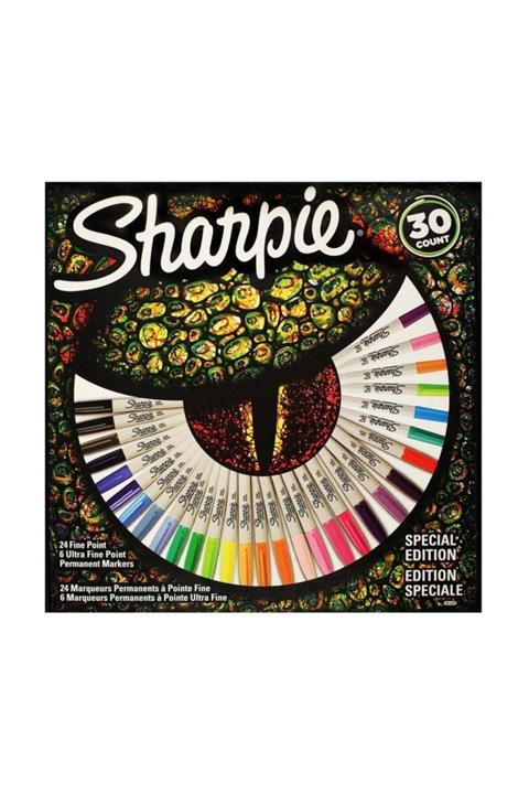 Sharpie Markör Permanent Fine Kertenkele 30 Lu