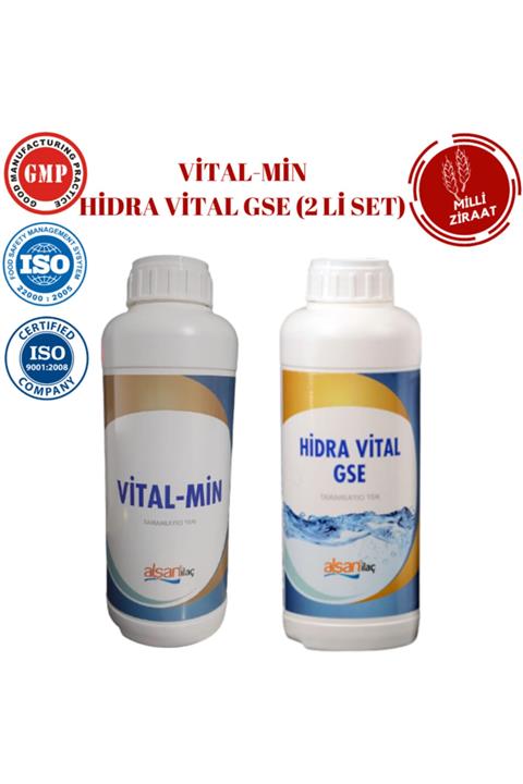 ALŞAN VİTALMİN & HİDRA VİTAL GSE (2 LİTRE SET)