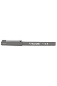 artline Ek-200 Fineliner Ince Uçlu Keçeli Kalem 0.4 Mm Gri (12 Lİ KUTU)