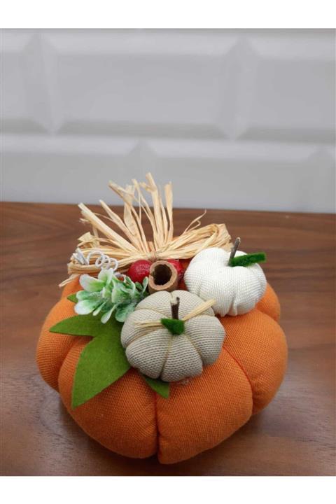 OBİDEV Turuncu Kabak Süs