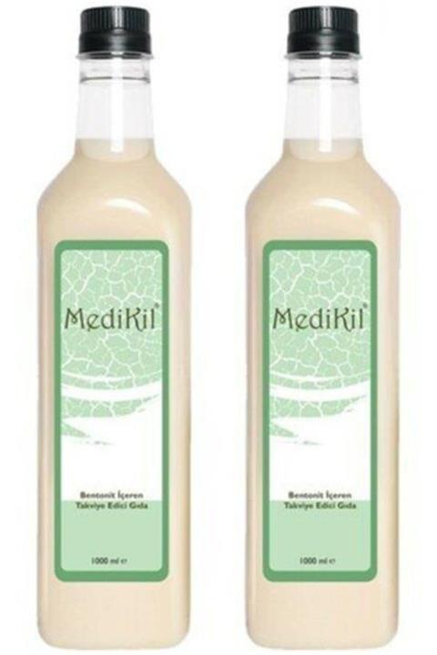 Şifamarketim Medikil Bentonit Kili Sıvı Solüsyon 1 Litre - 2 Adet
