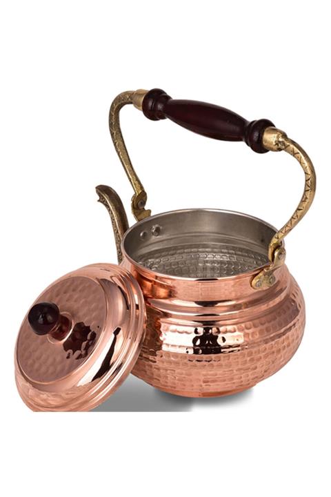 YÖREMDENHEPSİ Demlik El Dövme Kırmızı