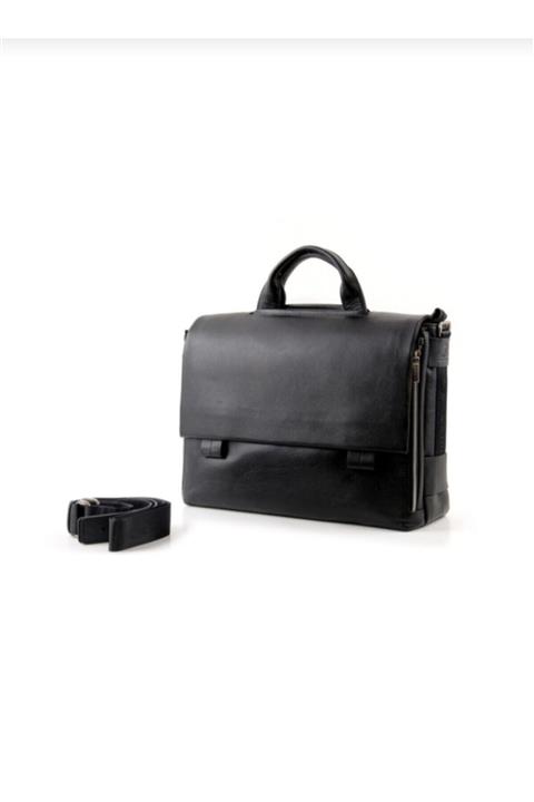 Eminsa Siyah Deri Evrak, Laptop Çantası