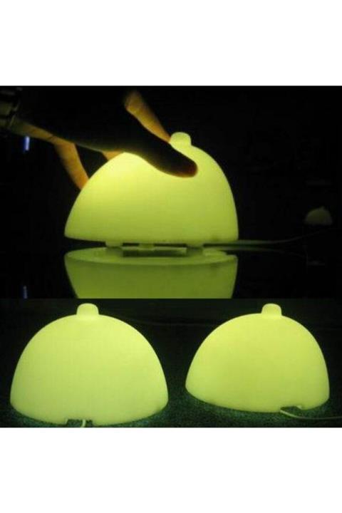 belerustk Meme Şeklinde Dokunmatik Led Işıklı Gece Lambası Hediyelik
