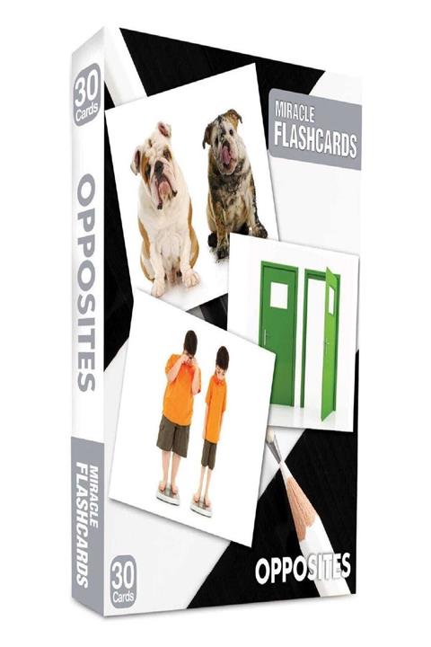 MK Publications Miracle Flashcards Oppposites Kolektif - Kolektif