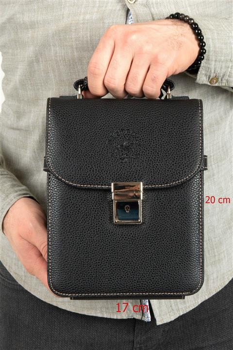 WEST POLO CÜZDAN WEST POLO 1010 ERKEK KİLİTLİ DİK EL ÇANTA SİYAH