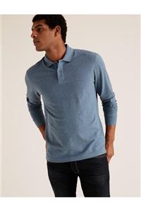 Marks & Spencer Pamuklu Polo Yaka T-shirt