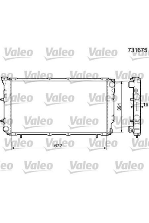 ÖZGÜÇYEDEK Motor Su Radyatoru Legacy 9094 Otomatık