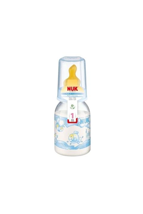 Nuk Kauçuk Emzikli Standart Pp Biberon 110 Ml Baby Blue