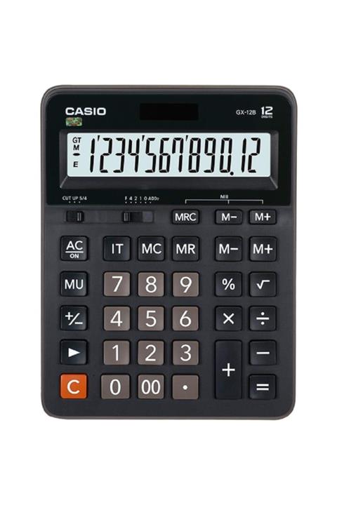 Casio Gx-12b 12 Hane Masa Üstü Hesap Makinesi