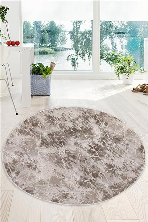 Babil Home Kaymaz Tabanlı Kesme Rulo Halı Yolluk 1083 Vizon Daire