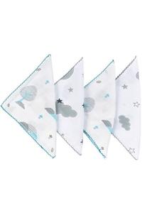 Minnak Bebe Bebekevi 871 Unisex Müslin Ağız Mendili 25x25 Cm