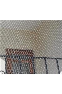 Balıkmarketim Balkon Güvenlik Filesi 1,5 Mm Kalınlık 4x 4 Cm Göz Aralığı 15 Metre-2,5 Metre