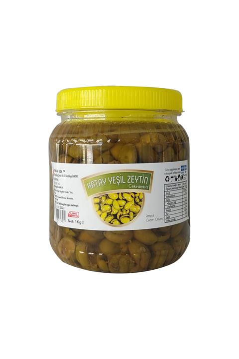 Turunç Gıda Yeşil Zeytin Çekirdeksiz 1 kg