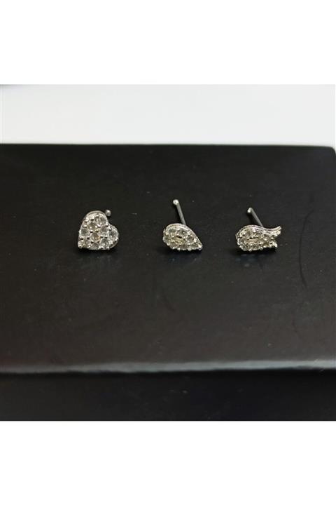 TakıConcept 925 Ayar Gümüş Hızma 3lü