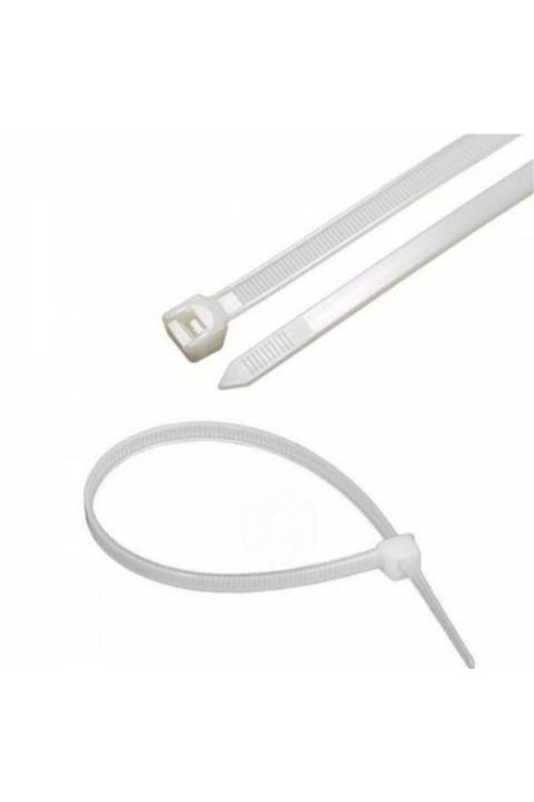 Mashotrend Plastik Cırt Kelepçe Kablo Bağı 3.6 X 250 Mm - 100 Lü Paket