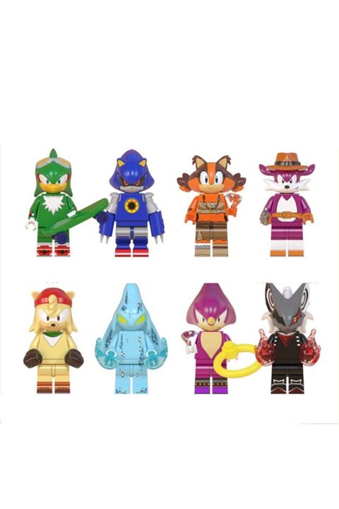 Legoedly Lego Uyumlu New Super Sonic The Hedgehog Building Blocks