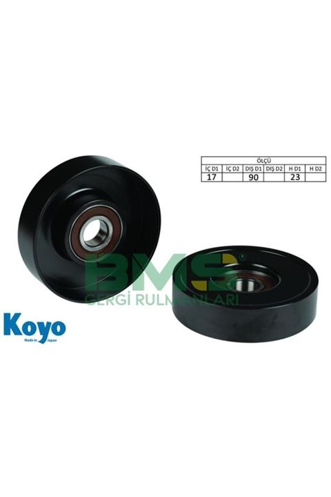 ÖZGÜÇYEDEK Alternator Gergı Rulmanı (17x90x23 Demır) Suzukı Grand Vıtara Sx4